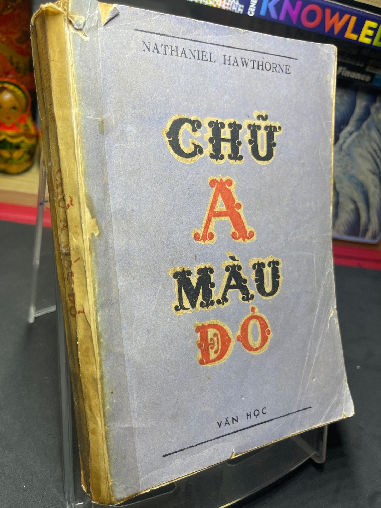 Chữ A màu đỏ 1989 mới 50% ố vàng bìa xấu Nathaniel Hawthorne HPB0906 SÁCH VĂN HỌC (NSX)