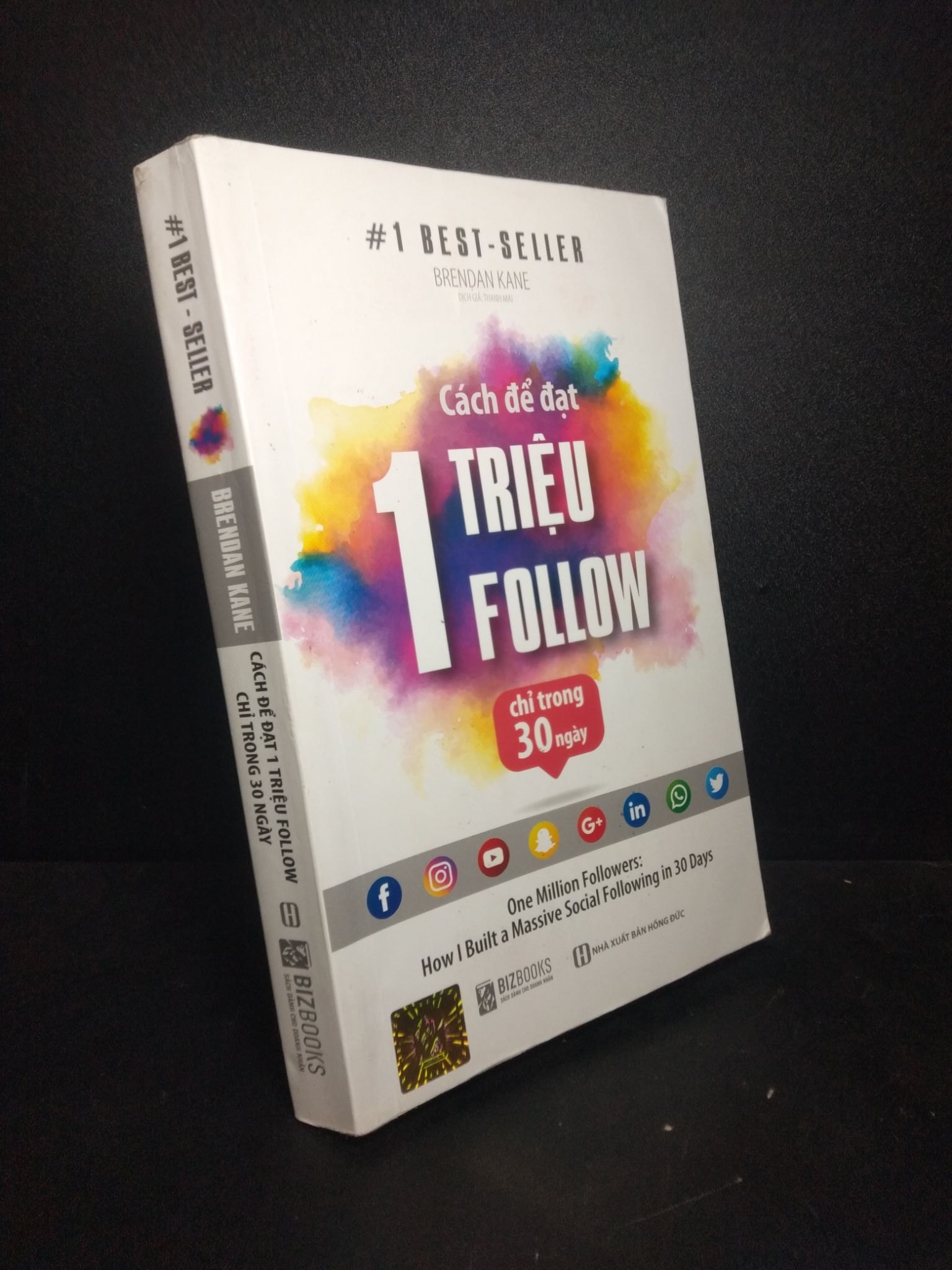 Cách để đạt 1 triệu follow chỉ trong 30 ngày năm 2020 mới 70% bẩn ố nhẹ có highlight HCM.BMT0512 (NSX)