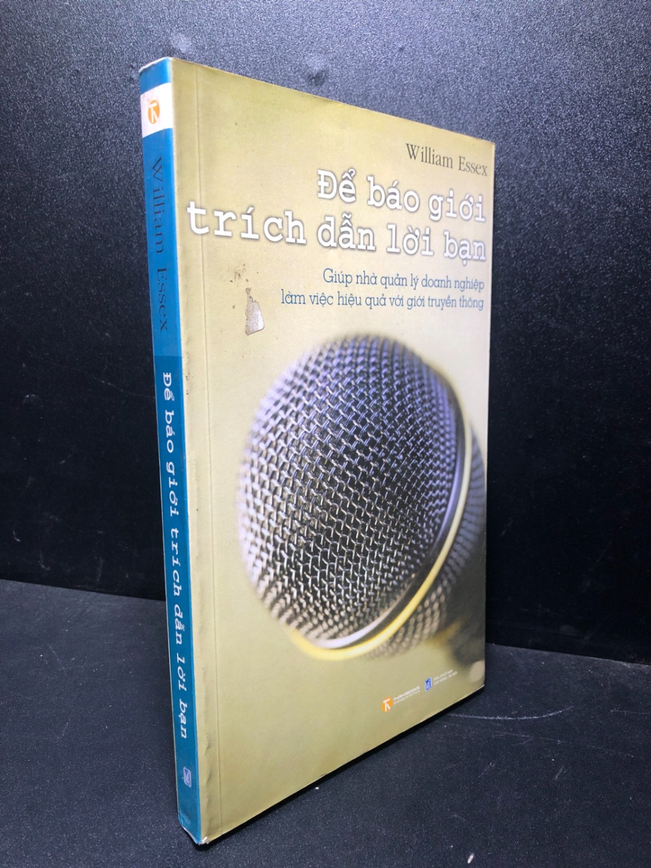 Để báo giới trích dẫn lời bạn 2009 william Essex mới 90% SBMQ7-0612