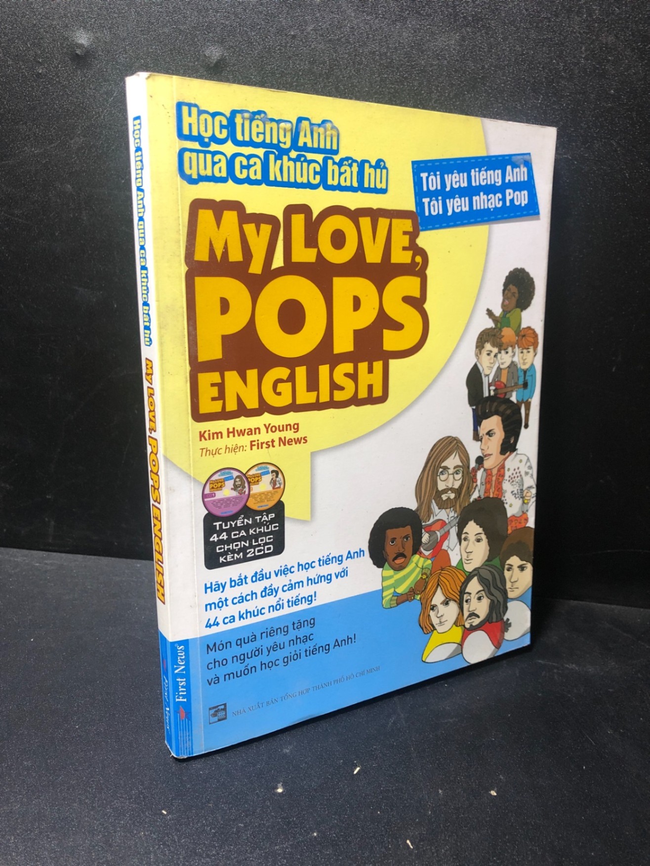 Học tiếng anh qua ca khúc bất hủ My love, Pops English (Kèm đĩa CD) 2018 mới 85% HPB.HCM2511 (NSX)