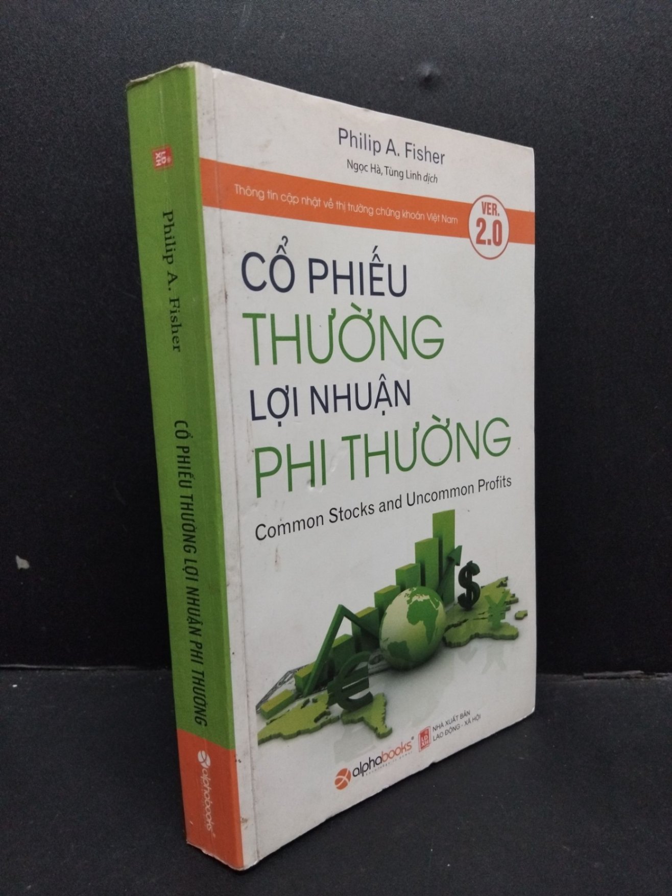 Cổ phiếu thường lợi nhuận phi thường mới 80% ố bẩn gãy gáy 2017 HCM1008 Philip A. Fisher KINH TẾ - TÀI CHÍNH - CHỨNG KHOÁN (NSX)