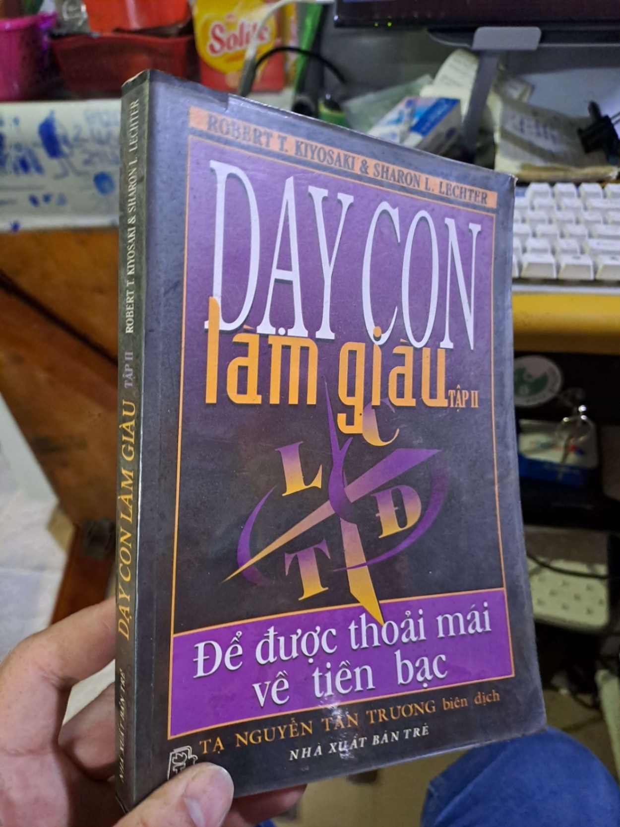 Dạy con làm giàu tập II - Kiyosaki - Lechter KỸ NĂNG HCM1008 (NSX)
