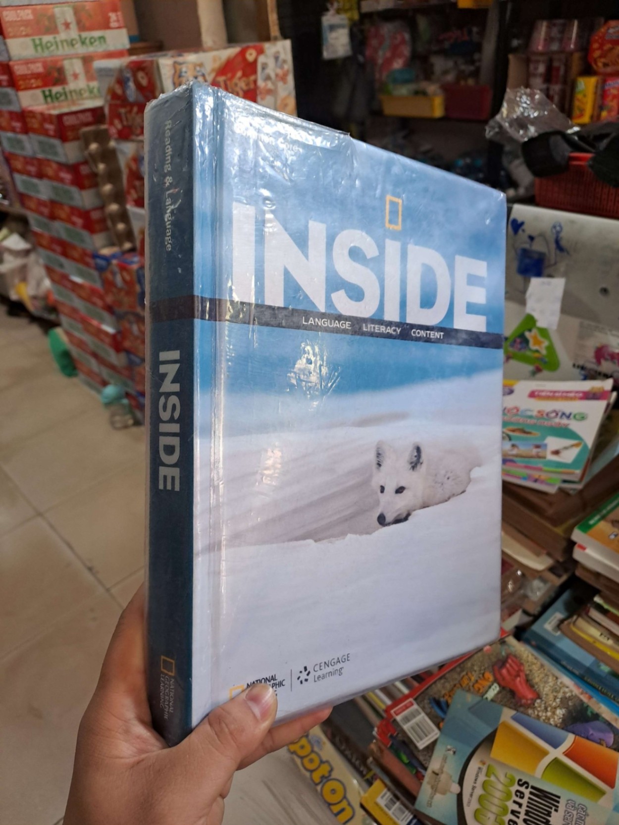 Inside (Language, Literacy, Content) - mới 90% - HỌC NGOẠI NGỮ - HCM3012