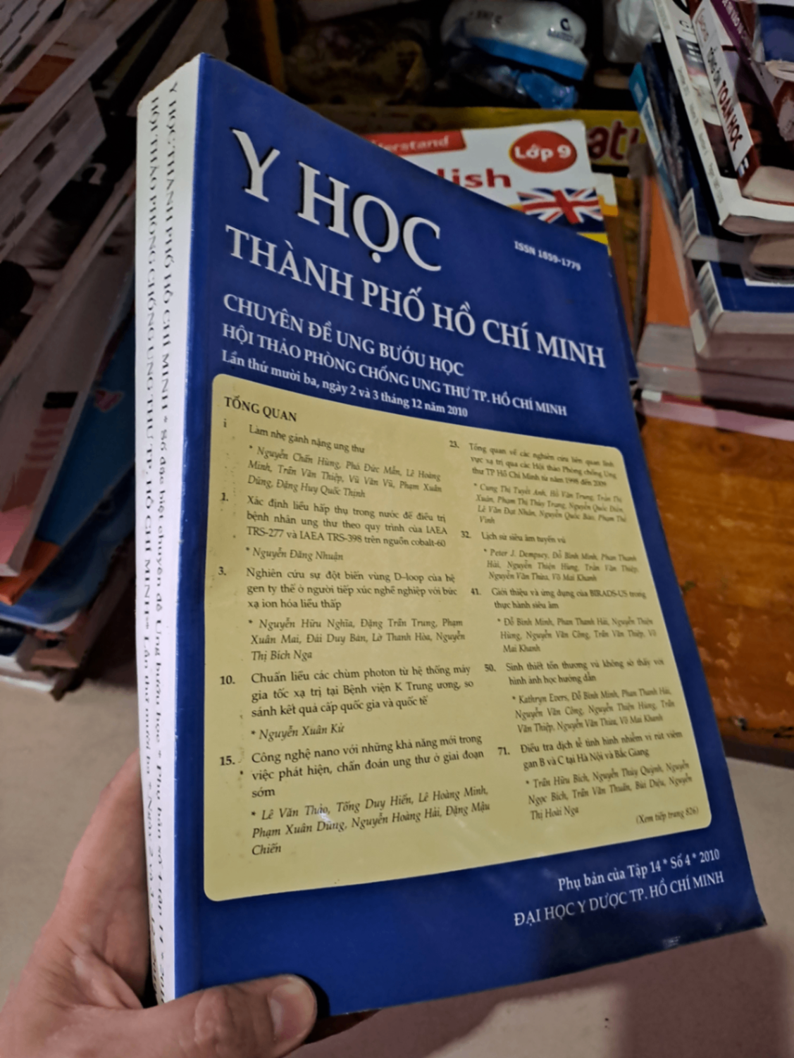 Y học thành phố hồ chí minh chuyên đề ung bướu học tập 14 số 4 2010 HCM0808 TẠP CHÍ, THIẾT KẾ, THỜI TRANG