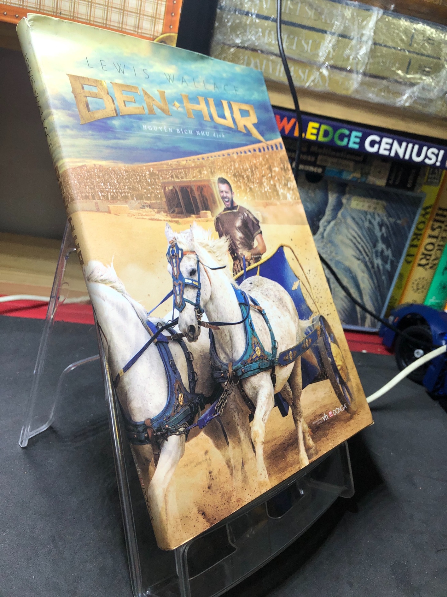 Ben-hur 2016 mới 80% bẩn bụi rách góc áo bìa Lewis Wallace HPB2306 SÁCH VĂN HỌC (NSX)