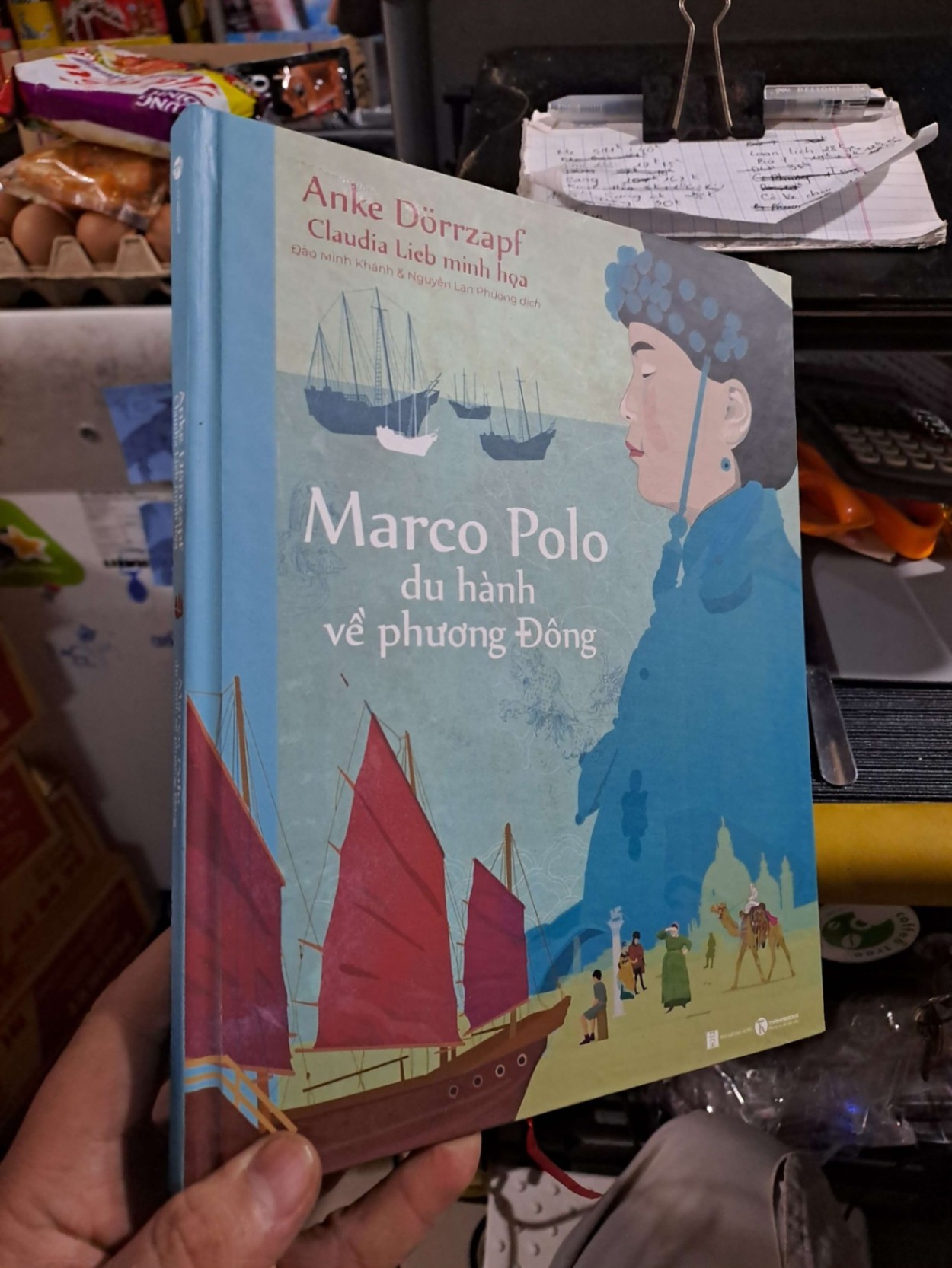 Marco Polo - Du Hành Về Phương Đông - Anke Dörrzapf, Claudia Lieb - 2023 mới 90% - VĂN HỌC - HMT3012 (NSX)