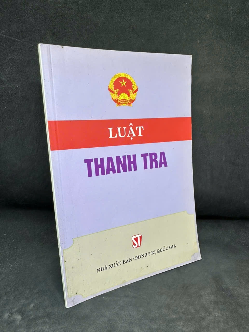 [Phiên Chợ Sách Cũ] Luật Thanh Tra, 2012 - H1108 SBM