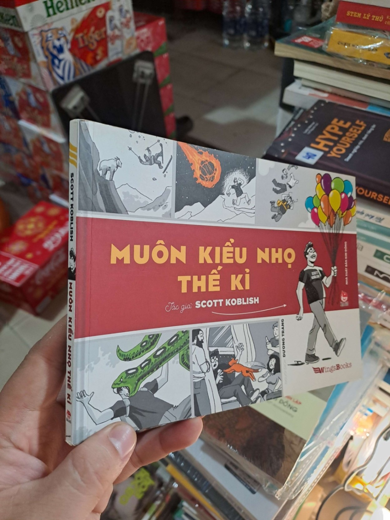 Muôn Kiểu Nhọ Thế Kỉ - Scott Koblish - 2018 mới 90% sách tranh - VĂN HỌC - HMT3012 (NSX)
