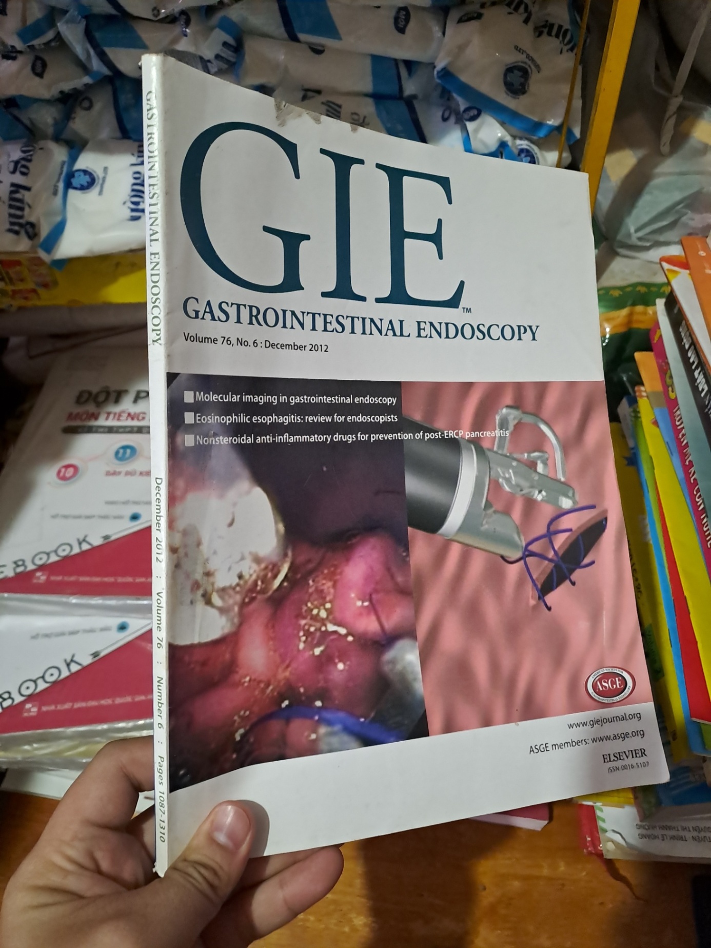GIE Gastrointestinal Endoscopy volume 76 no 6 10/2012 HCM0808 TẠP CHÍ, THIẾT KẾ, THỜI TRANG