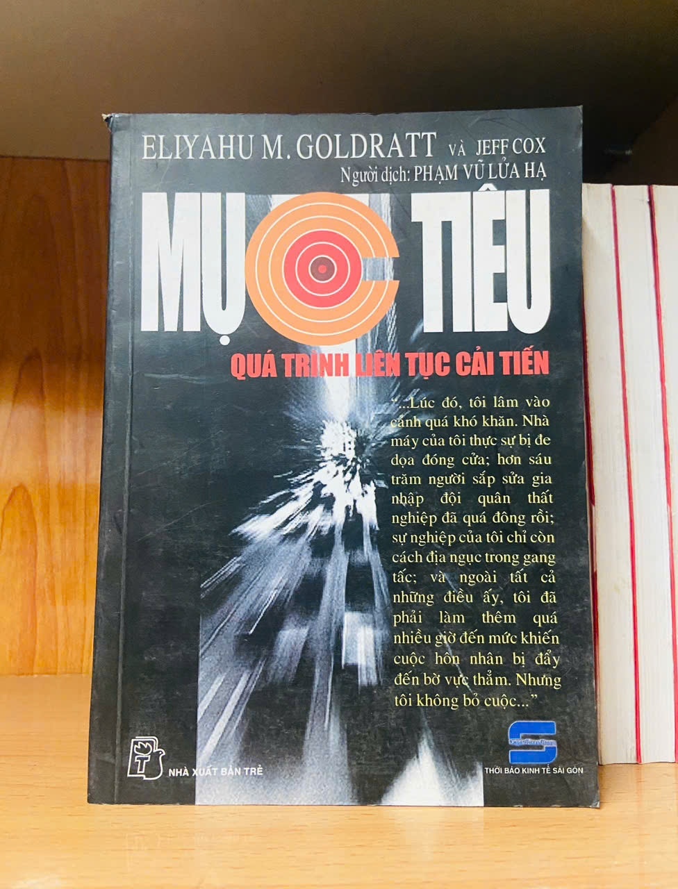 Mục tiêu - Eliyahu M.Goldratt ; Jeff Cox - KỸ NĂNG - VAVO2911-249