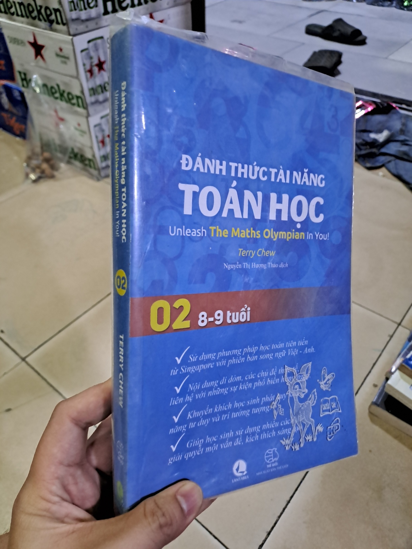 Đánh thức tài năng toán học 02 8-9 tuổi 2016 có viết chì HCM0308 GIÁO KHOA