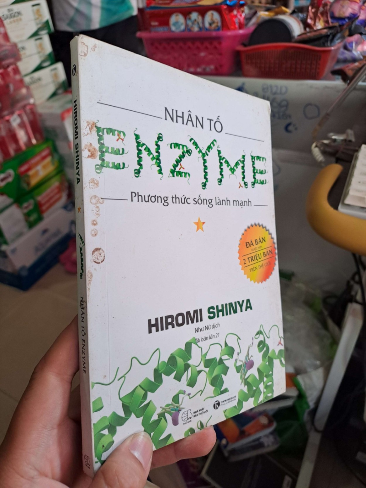 Nhân tố enzyme - Hiromi Shinya KHOA HỌC ĐỜI SỐNG HCM0910 (NSX)