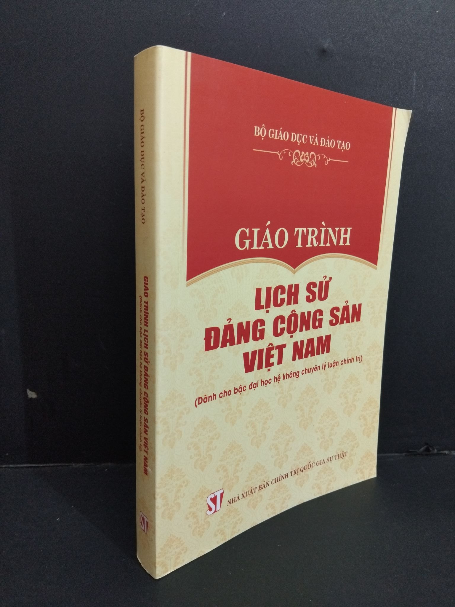 Giáo trình lịch sử Đảng cộng sản Việt Nam (dành cho bậc đại học hệ không chuyên lý luận chính trị) mới 90% bẩn nhẹ 2022 HCM1511 (NSX)