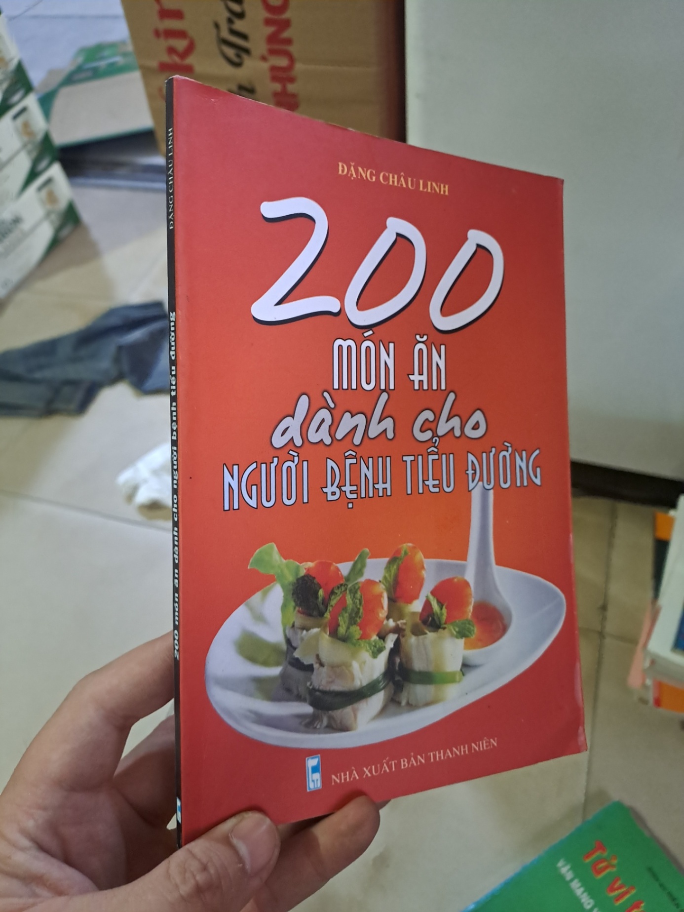 200 món ăn dành cho người bệnh tiểu đường 2007 mới 80% ố Đặng Châu Linh HCM.TN2308 SỨC KHỎE - THỂ THAO (NSX)