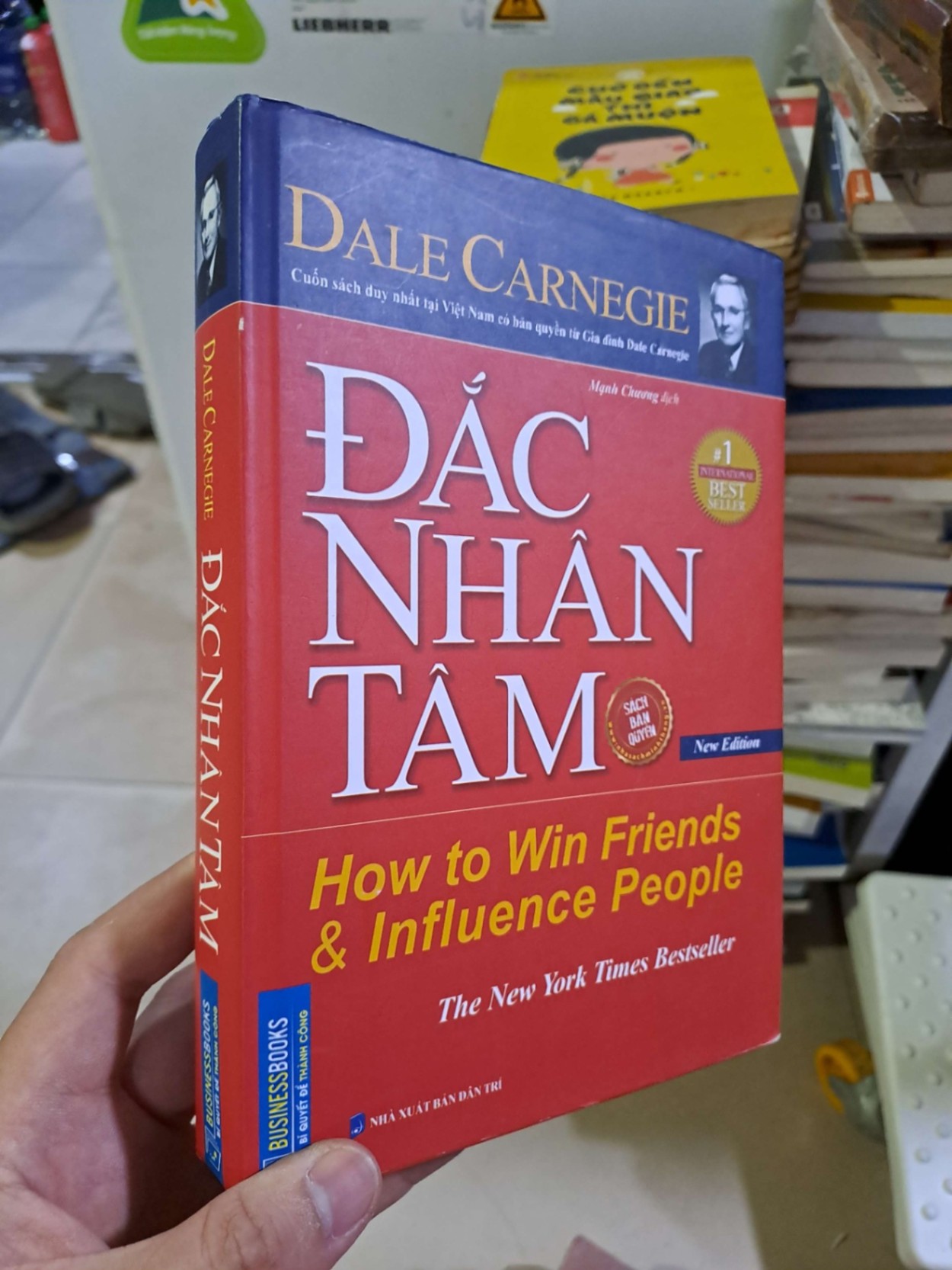 Đắc nhân tâm bìa cứng MinhthangBooks mới 90% 2019 KỸ NĂNG HCM2908
