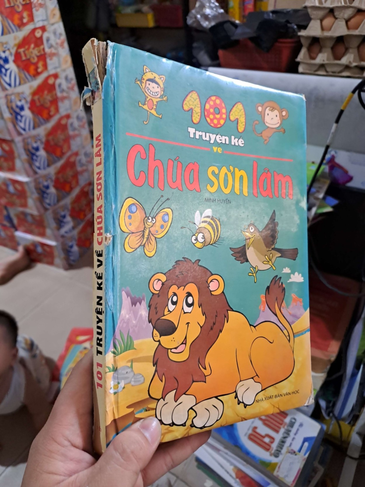 101 Truyện Kể Về Chúa Sơn Lâm - Minh Huyền - 2013 mới 70% rách gáy - MẸ VÀ BÉ - HCM3012