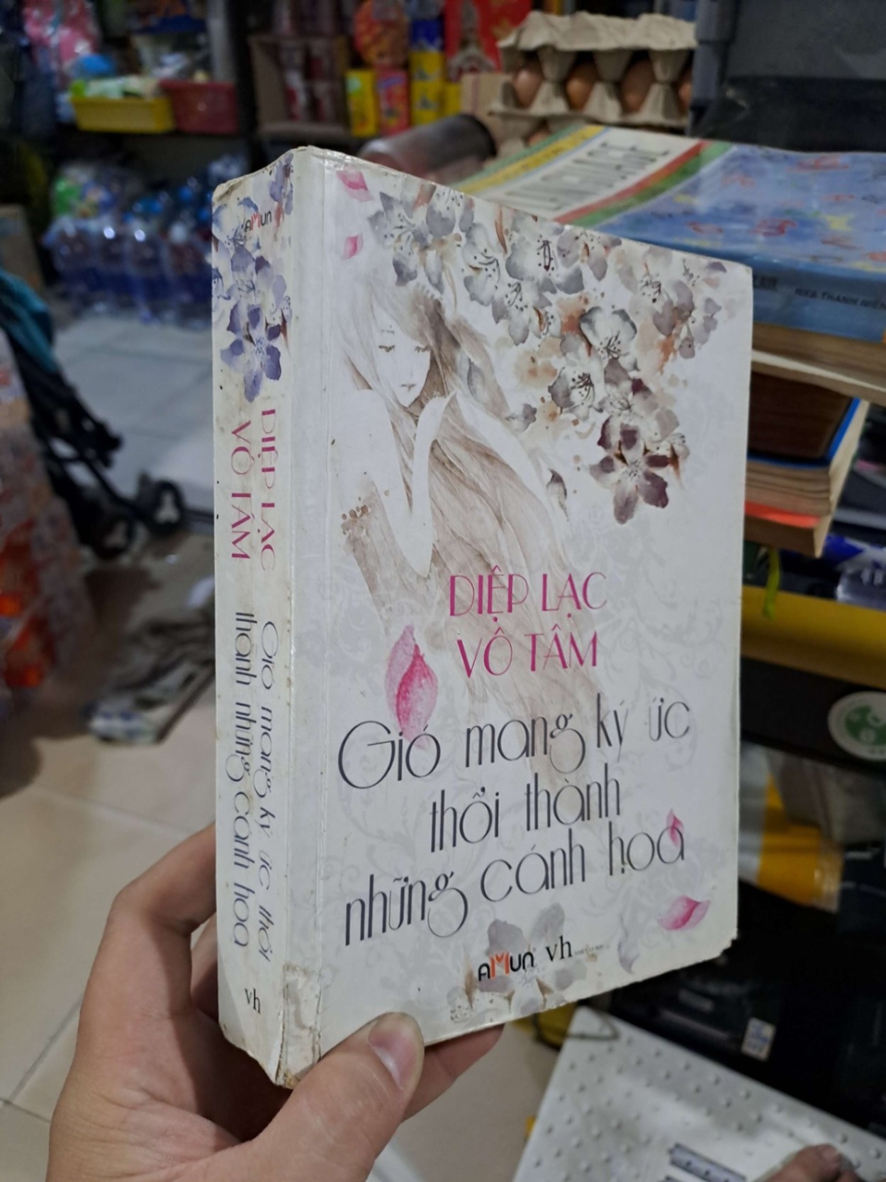 Gió Mang Ký Ức Thổi Thành Những Cánh Hoa - Diệp Lạc Vô Tâm - 2013 mới 70% ố rách gáy - SÁCH ĐỒNG GIÁ 29K - HCM3012 (NSX)