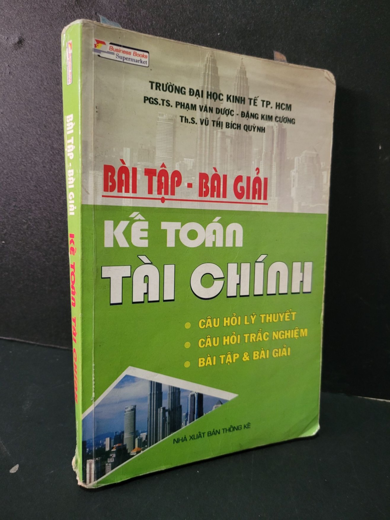 Bài tập - bài giải kế toán tài chính mới 70% bẩn bìa, ố nhẹ, rách gáy, có chữ viết 2008 HCM1604 GIÁO TRÌNH, CHUYÊN MÔN (NSX)