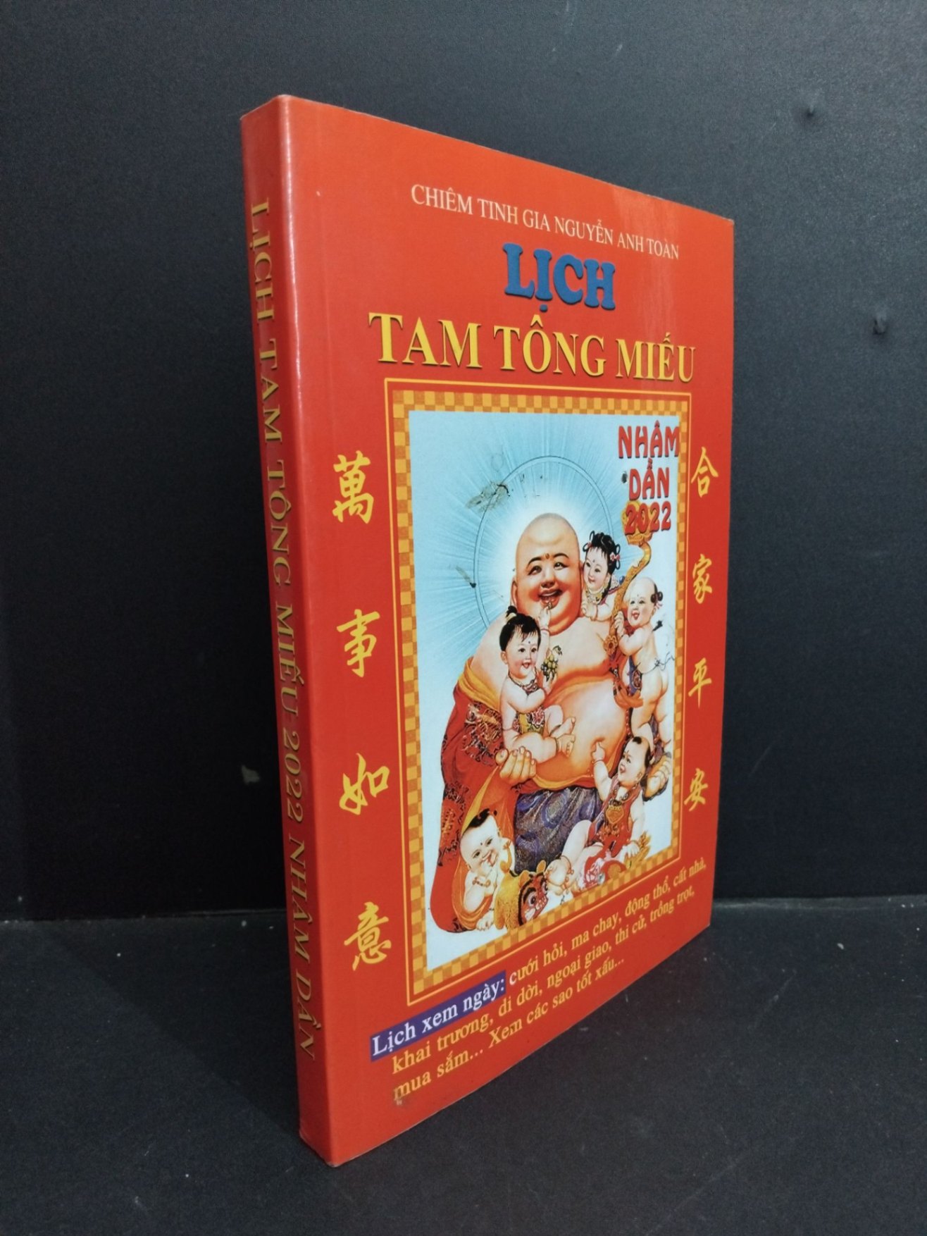 Lịch tam tông miếu 2022 nhâm dần mới 100% HCM1712 Nguyễn Anh Toàn TÂM LINH - TÔN GIÁO - THIỀN (NSX)