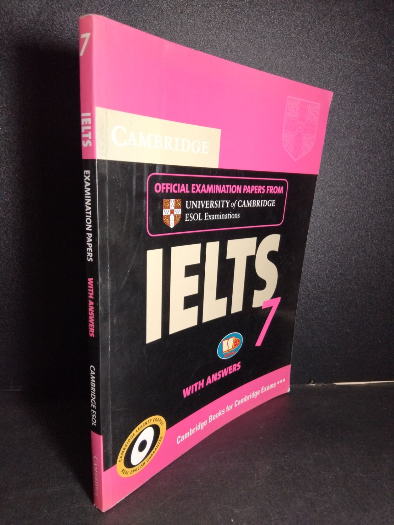 Ielts 7 Examination Papers with answers mới 80% bẩn bìa, ố, có chữ viết HCM2101 Cambridge Esol HỌC NGOẠI NGỮ