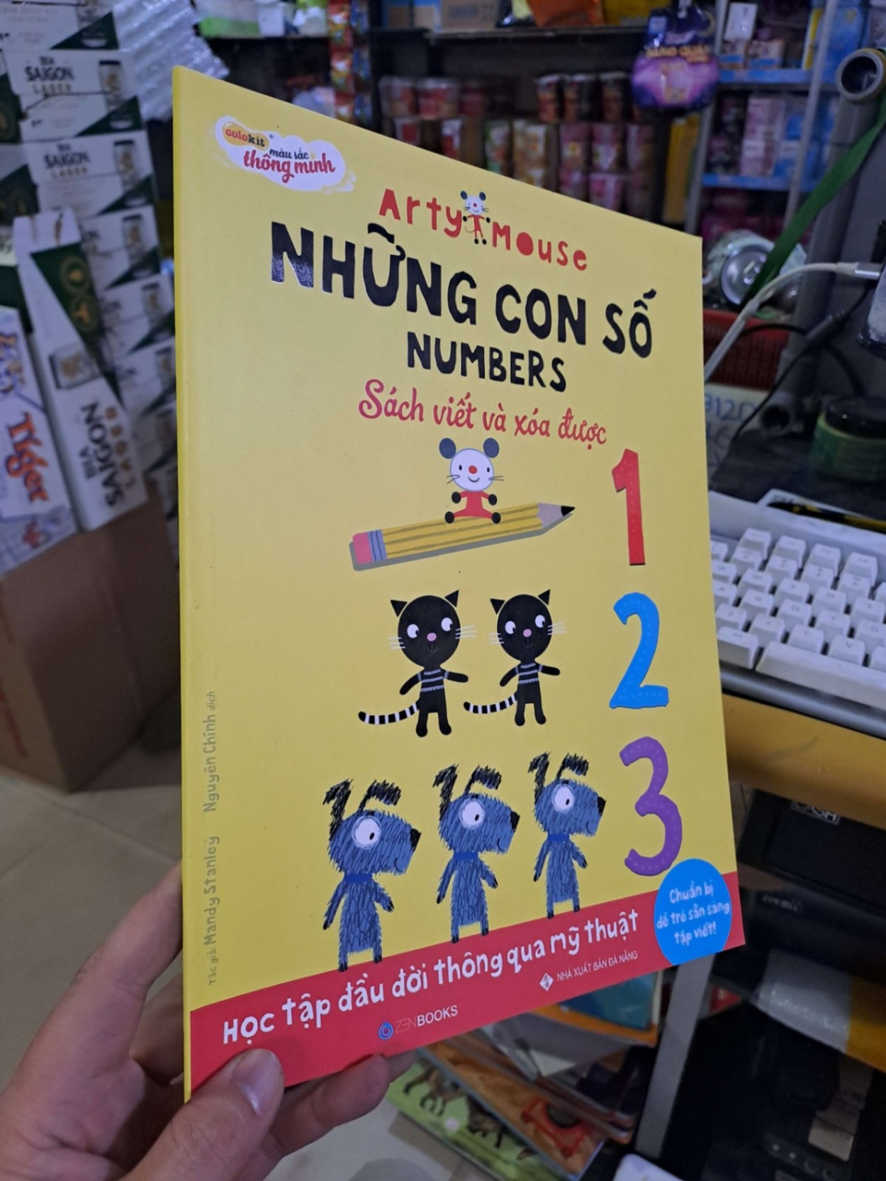 Những con số numbers sách viết và xóa được HCM0109 SÁCH ĐỒNG GIÁ 19K