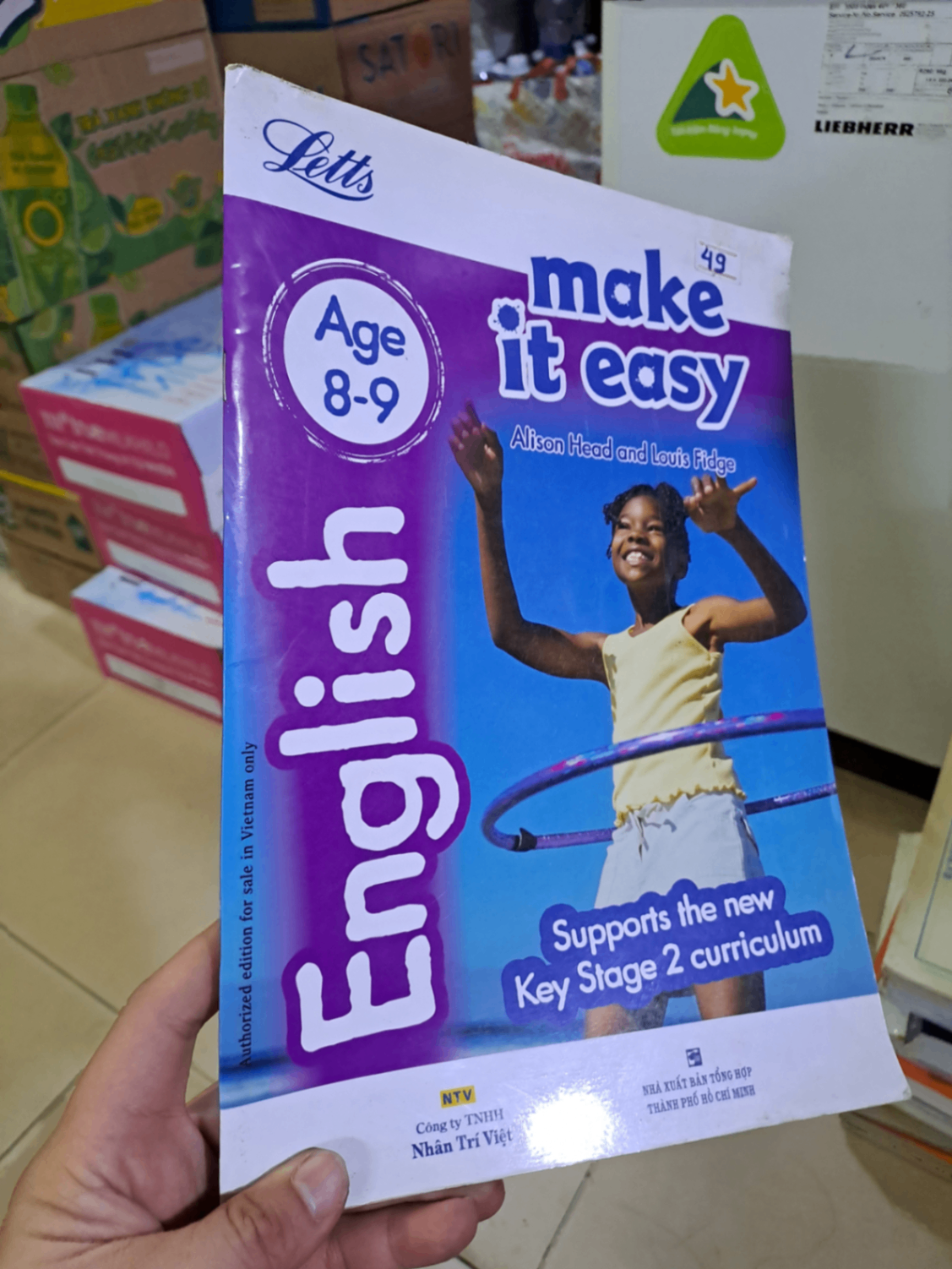 Make it Easy Ages 8-9 mới 90% chưa viết HCM0808 HỌC NGOẠI NGỮ