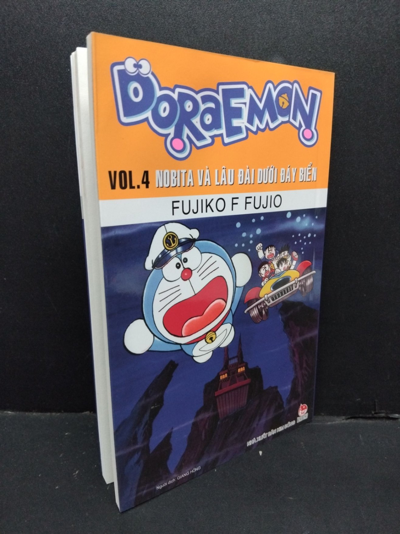 Doraemon - Nobita và lâu đài dưới đáy biển vol 4 Fujiko F Fujio mới 80% ố, ẩm nhẹ HCM.ASB0811