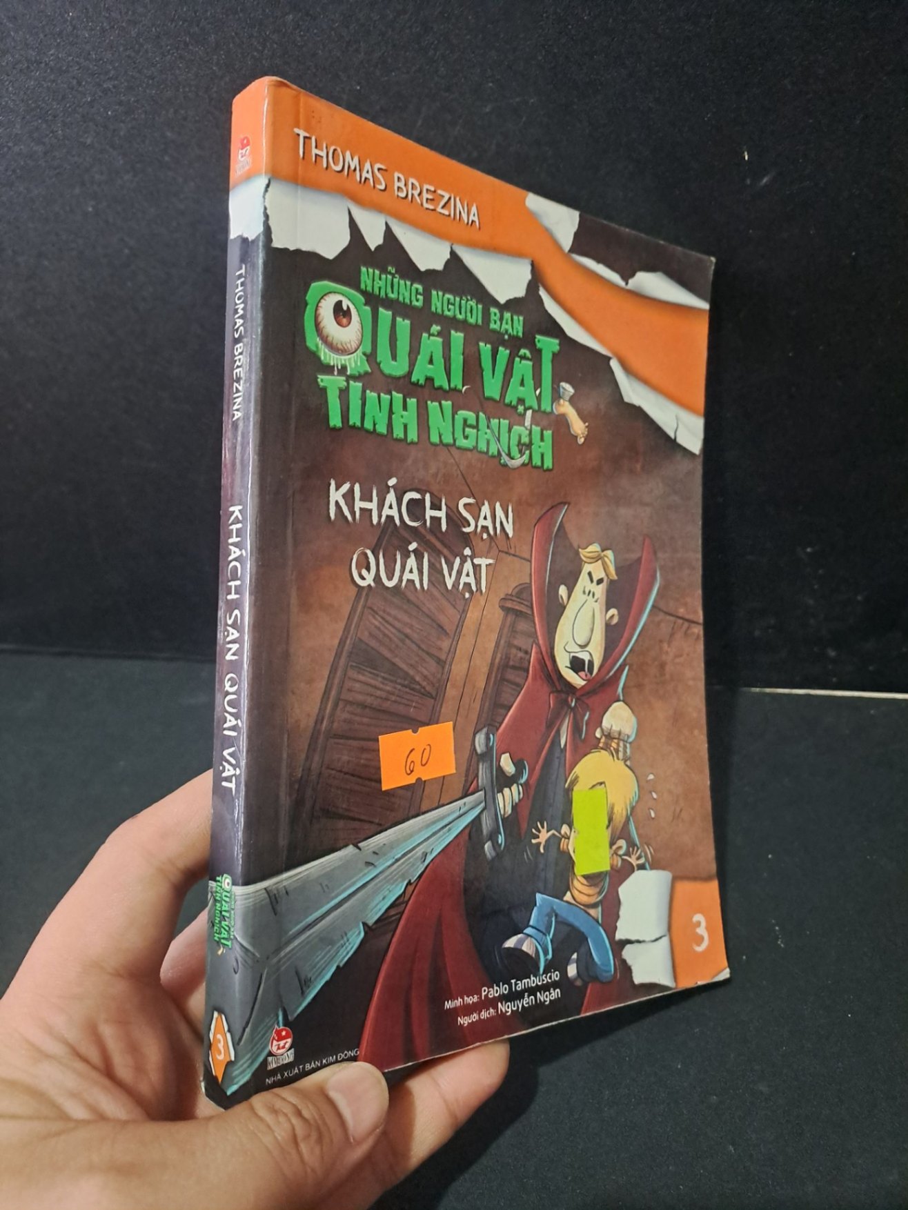 Khách sạn quái vật mới 80% bẩn nhẹ 2018 Thomas Brezina HCM1604 TRUYỆN TRANH