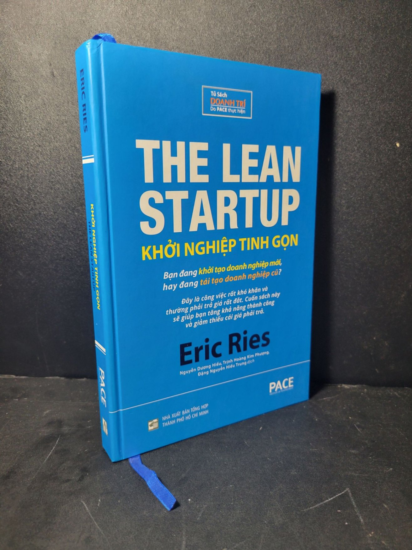 Khởi nghiệp tinh gọn (bìa cứng) mới 90% bẩn nhẹ 2019 Eric Ries HCM2205 MARKETING KINH DOANH (NSX)