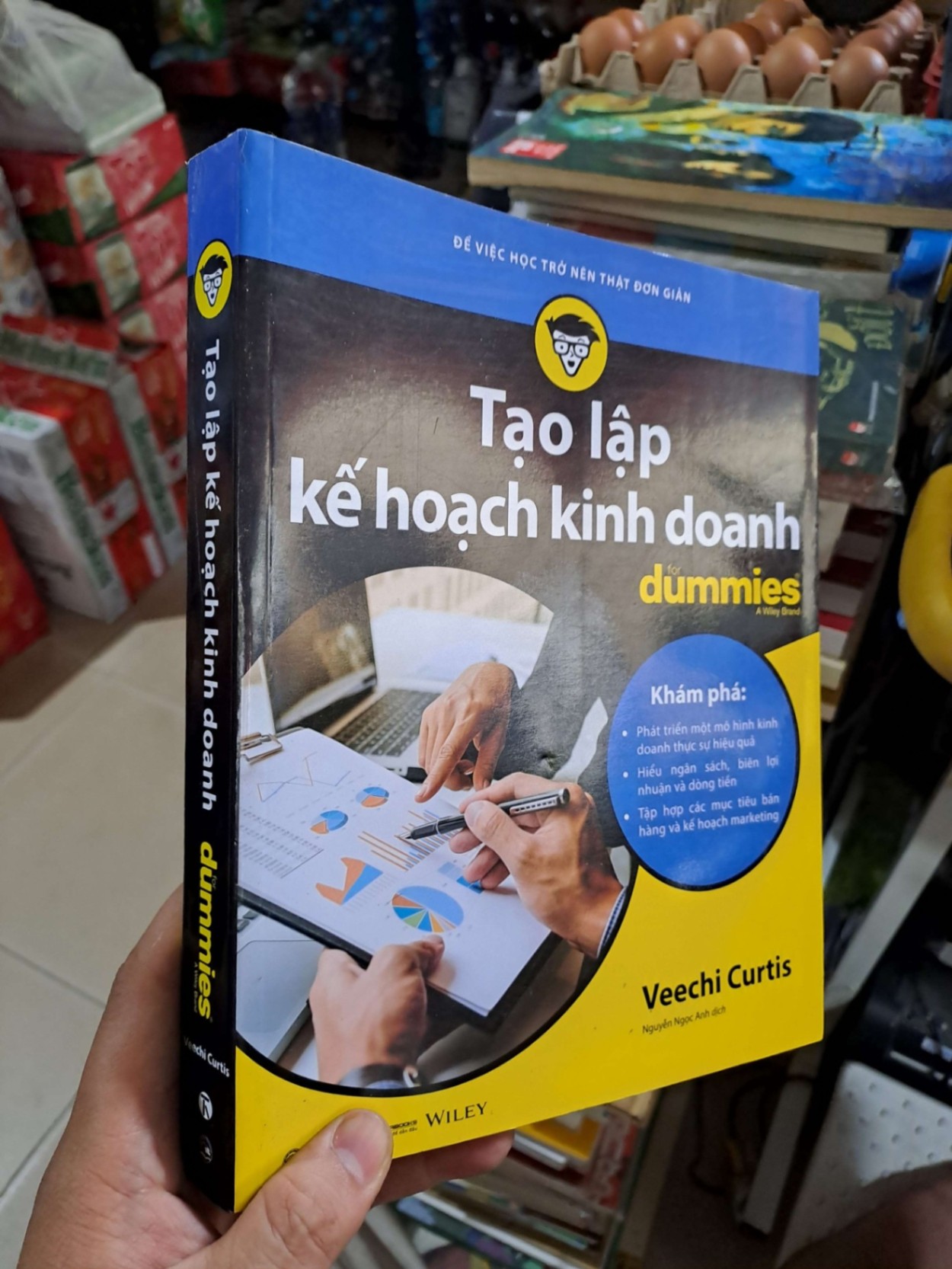 Tạo Lập Kế Hoạch Kinh Doanh For Dummies - Veechi Curtis - 2022 mớ 90% - KINH TẾ - TÀI CHÍNH - CHỨNG KHOÁN - HMT3012 (NSX)
