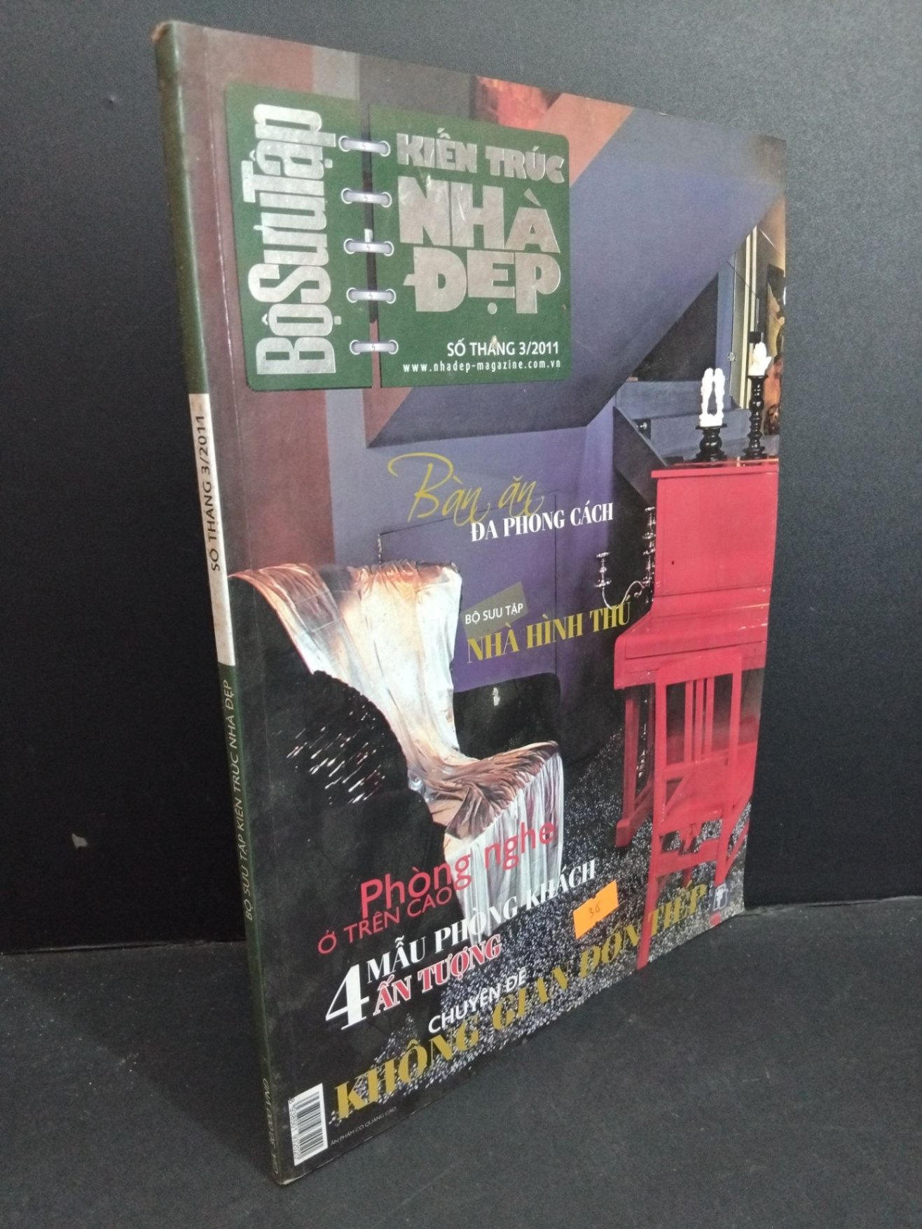 Kiến trúc nhà đẹp - bàn ăn đa phong cách mới 70% ố nhẹ bẩn bìa HCM2811 TẠP CHÍ, THIẾT KẾ, THỜI TRANG