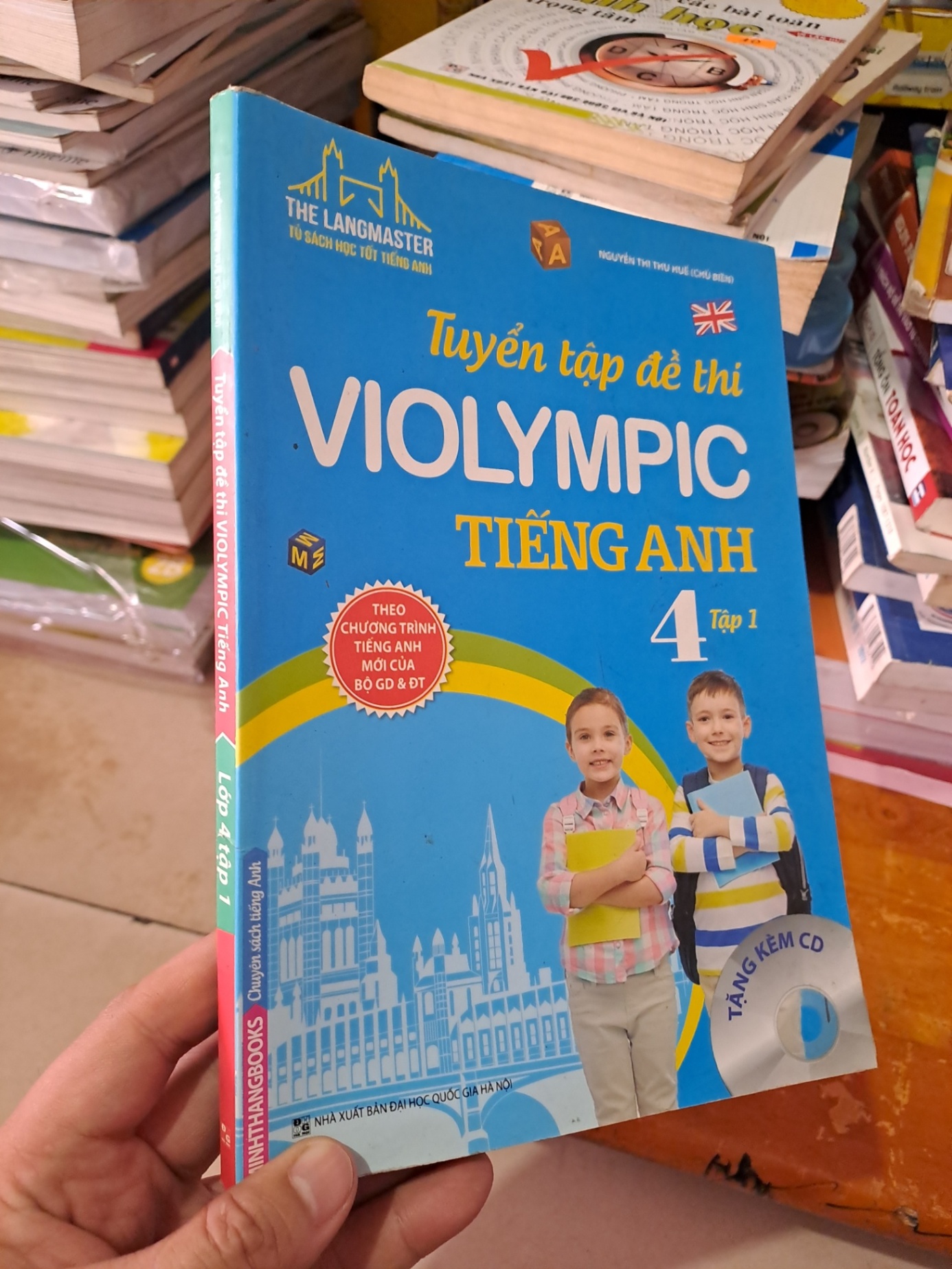 Tuyển tập đề thi Violympic tiếng anh lớp 4 tập 1 2017 Nguyễn Thị Thu Huế HCM0808 GIÁO KHOA