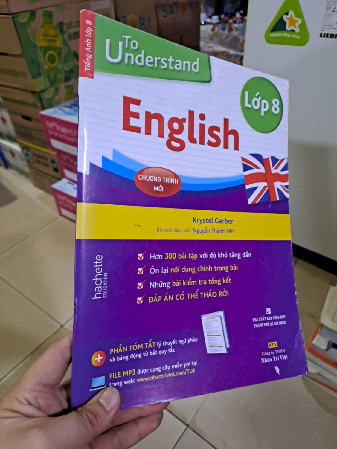 Tiếng anh lớp 8 2017 chương trình mới kèm CD HCM0808 HỌC NGOẠI NGỮ