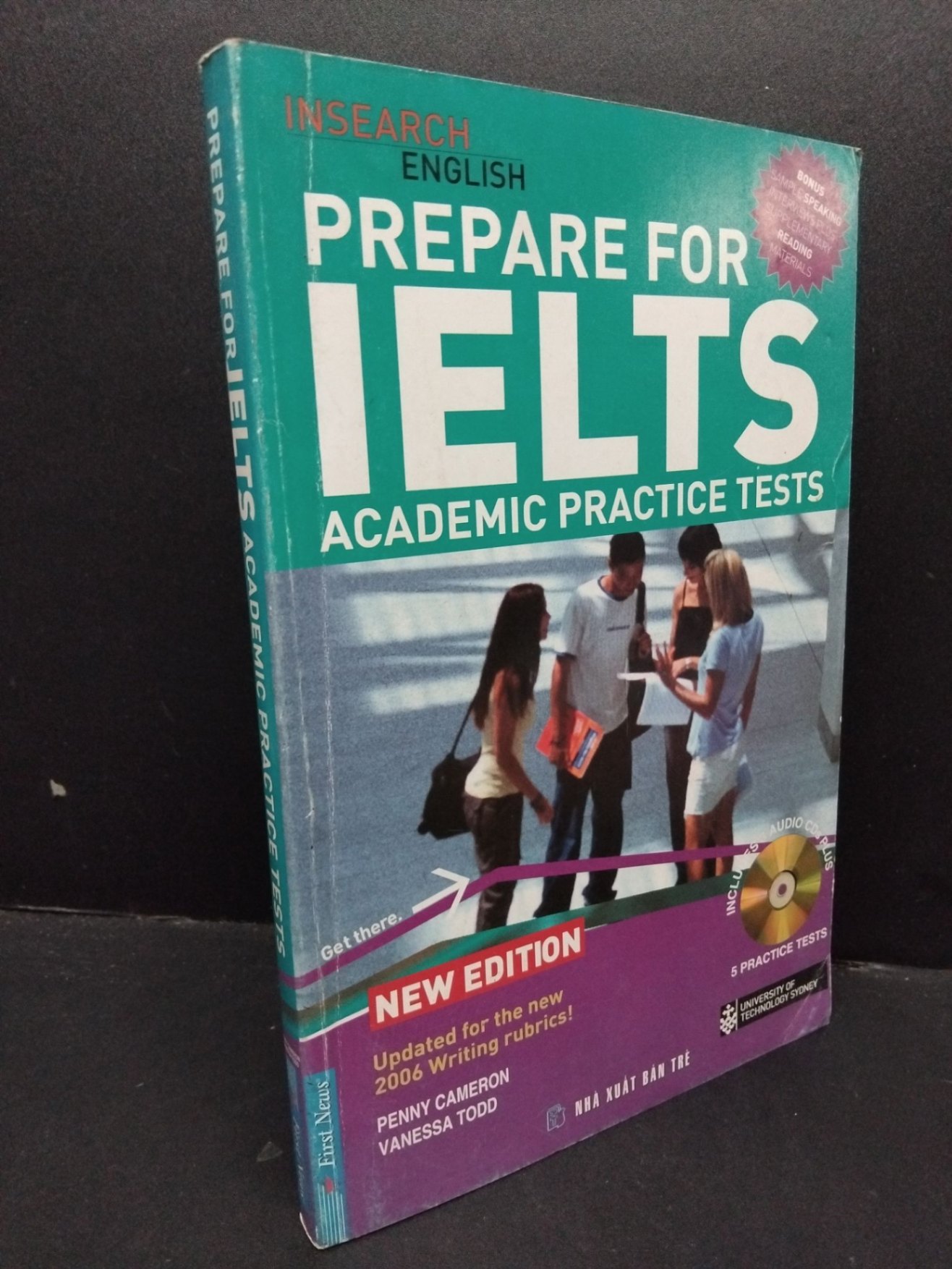 Prepare for ielts academic practice tests mới 80% ố nhẹ HCM1209 HỌC NGOẠI NGỮ (NSX)