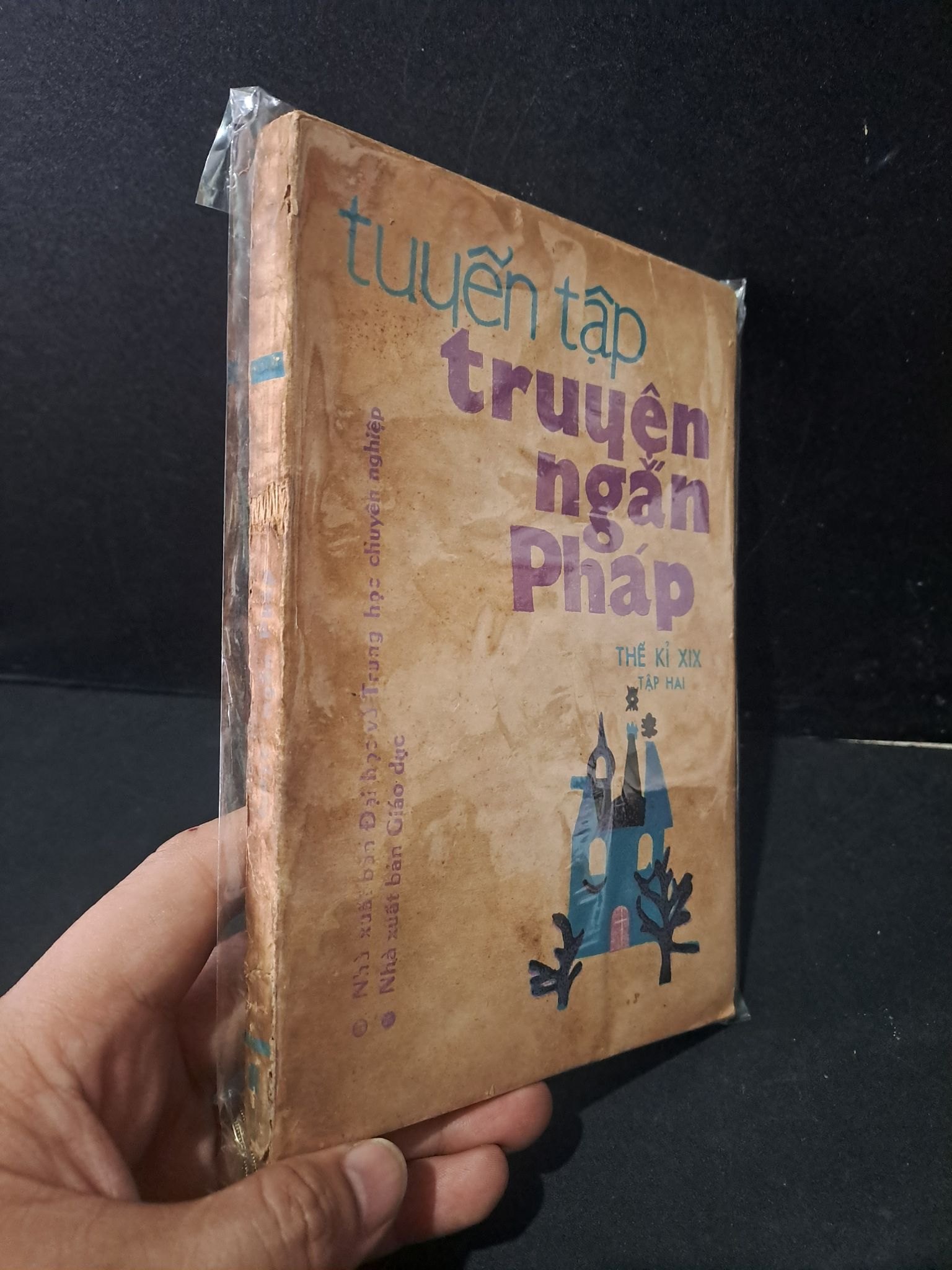 Tuyển tập truyện ngắn Pháp thế kỉ XIX tập hai mới 70% bẩn bìa, ố vàng, tróc gáy 1987 HCM1604 VĂN HỌC (NSX)