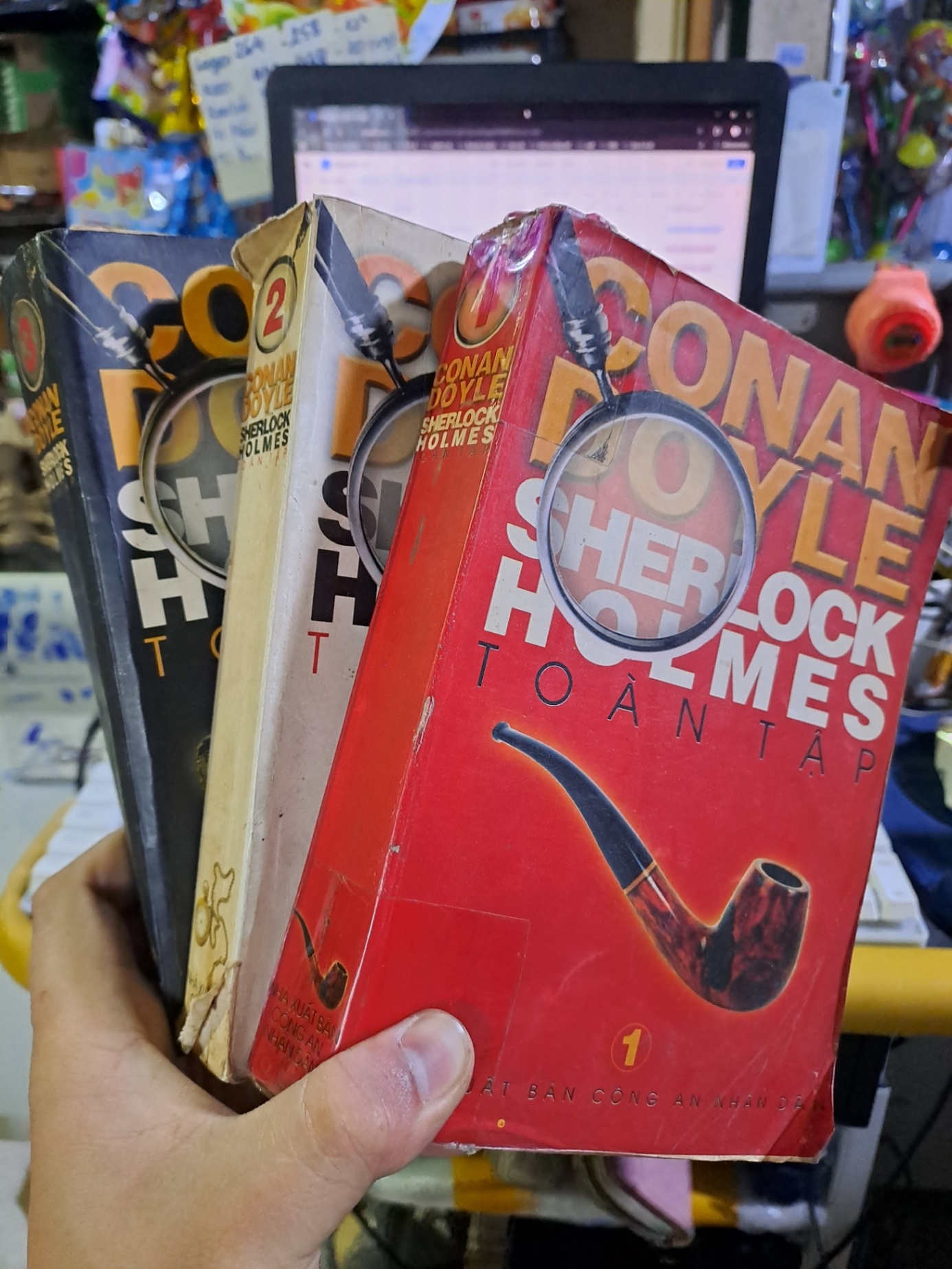 Sherlock Holmes Toàn tập 1+2+3 2002 mới 80% ố Văn học nước ngoài HCM1709