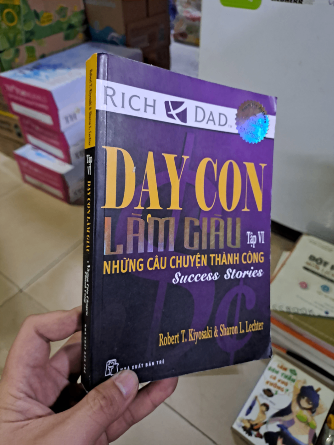 Dạy con làm giàu tập 6 2012 mới 80% ố nhẹ HCM0808 KỸ NĂNG (NSX)