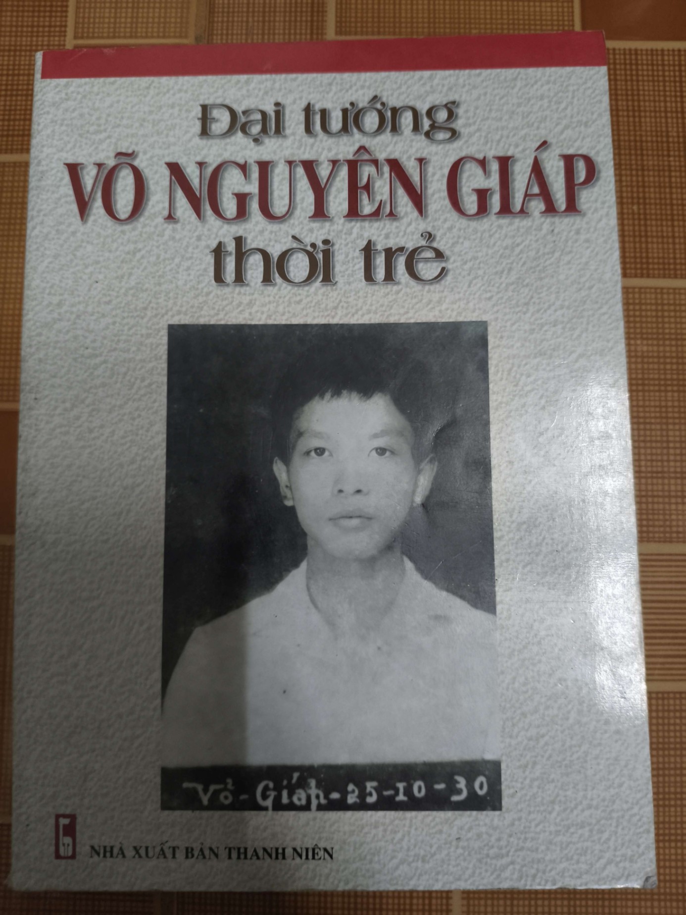 Đại tướng Võ Nguyên Giáp thời trẻ - 2013 251 trang LỊCH SỬ - CHÍNH TRỊ - TRIẾT HỌC ANTQ1301