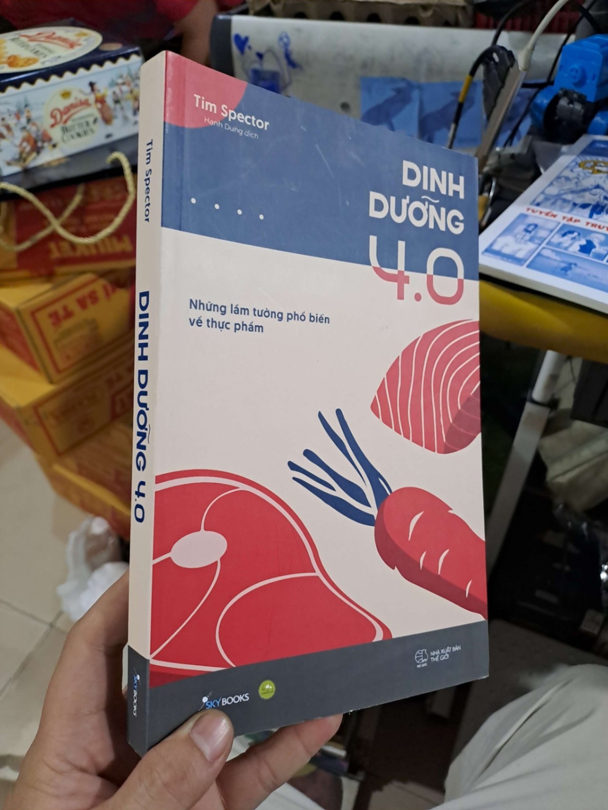 Dinh Dưỡng 4.0 - Tim Spector - 2022 mới 90% - SỨC KHỎE - THỂ THAO - HMT3012 (NSX)