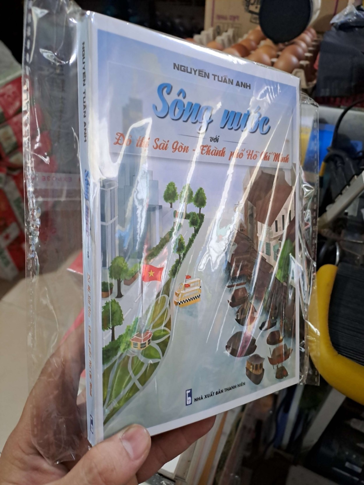 Sông Nước Với Đô Thị Sài Gòn - Thành Phố Hồ Chí Minh - Nguyễn Tuấn Anh - mới 100% - KHOA HỌC ĐỜI SỐNG - HMT3012