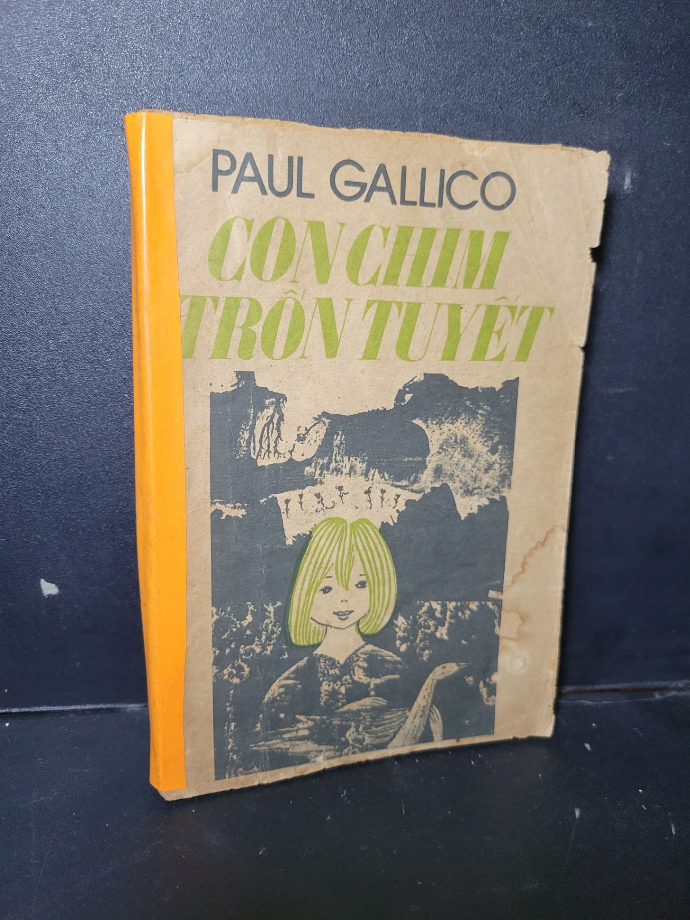 Con chim trốn tuyết mới 70% ố vàng, có vệt nước 1986 HCM1001 Paul Gallico VĂN HỌC (NSX)