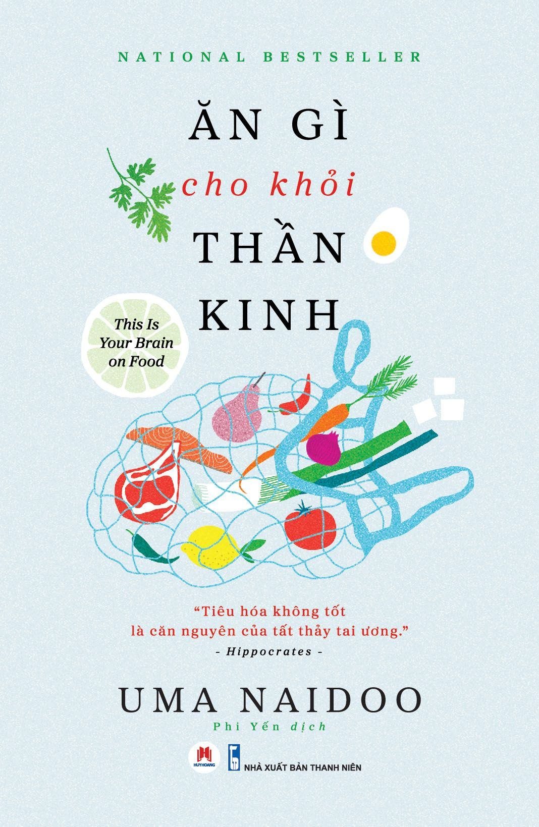 Ăn Gì Cho Khỏi Thần Kinh Uma Naidoo - Huy Hoàng Book SỨC KHỎE - THỂ THAO