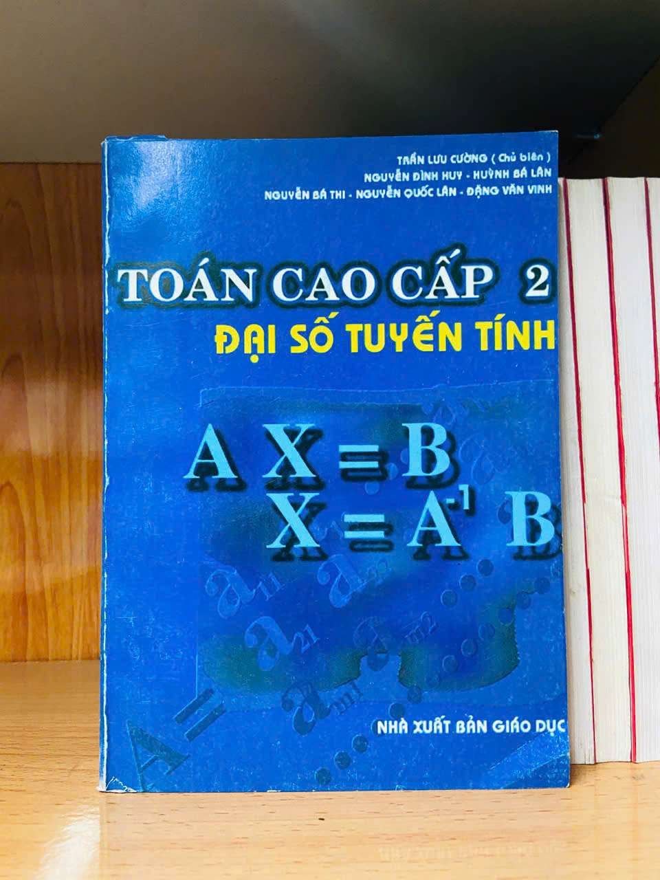Toán cao cấp 2 - Đại số tuyến tính - GIÁO TRÌNH, CHUYÊN MÔN - Văn võ - VAVO3110-180