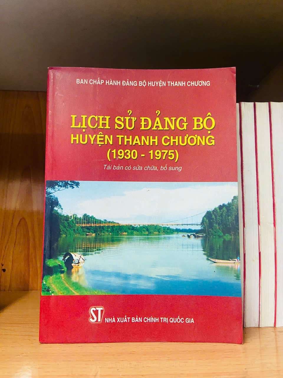 Lịch sử Đảng Bộ huyện Thanh Chương (1930-1975) LỊCH SỬ - CHÍNH TRỊ - TRIẾT HỌC VAVO0810