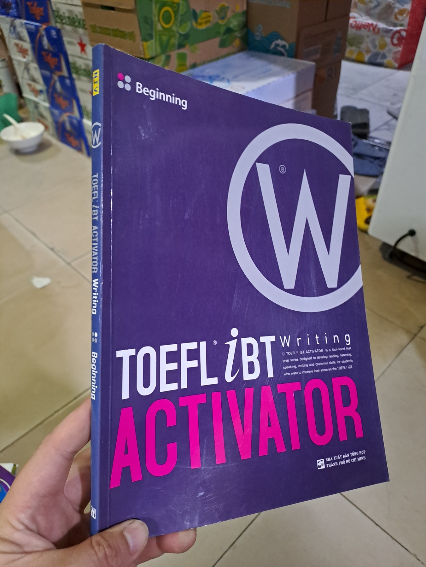 Toefl iBT Activator Writting beginning 2008 mới 90% chưa viết HCM0808 HỌC NGOẠI NGỮ