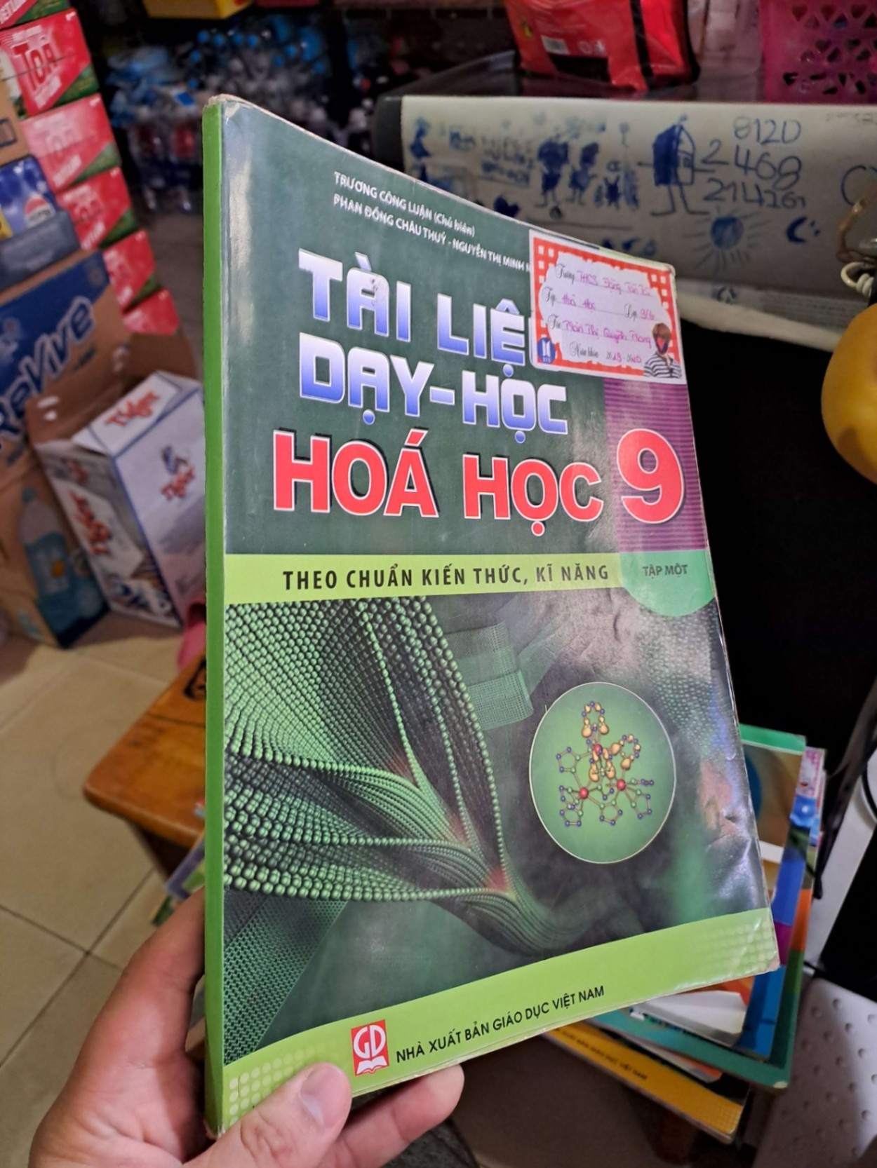 Tài liệu dạy học Vật Lý 9 theo chuẩn kiến thức kỹ năng tập một - Trương Công Luận - 2018 mới 80% - GIÁO KHOA - HCM0111