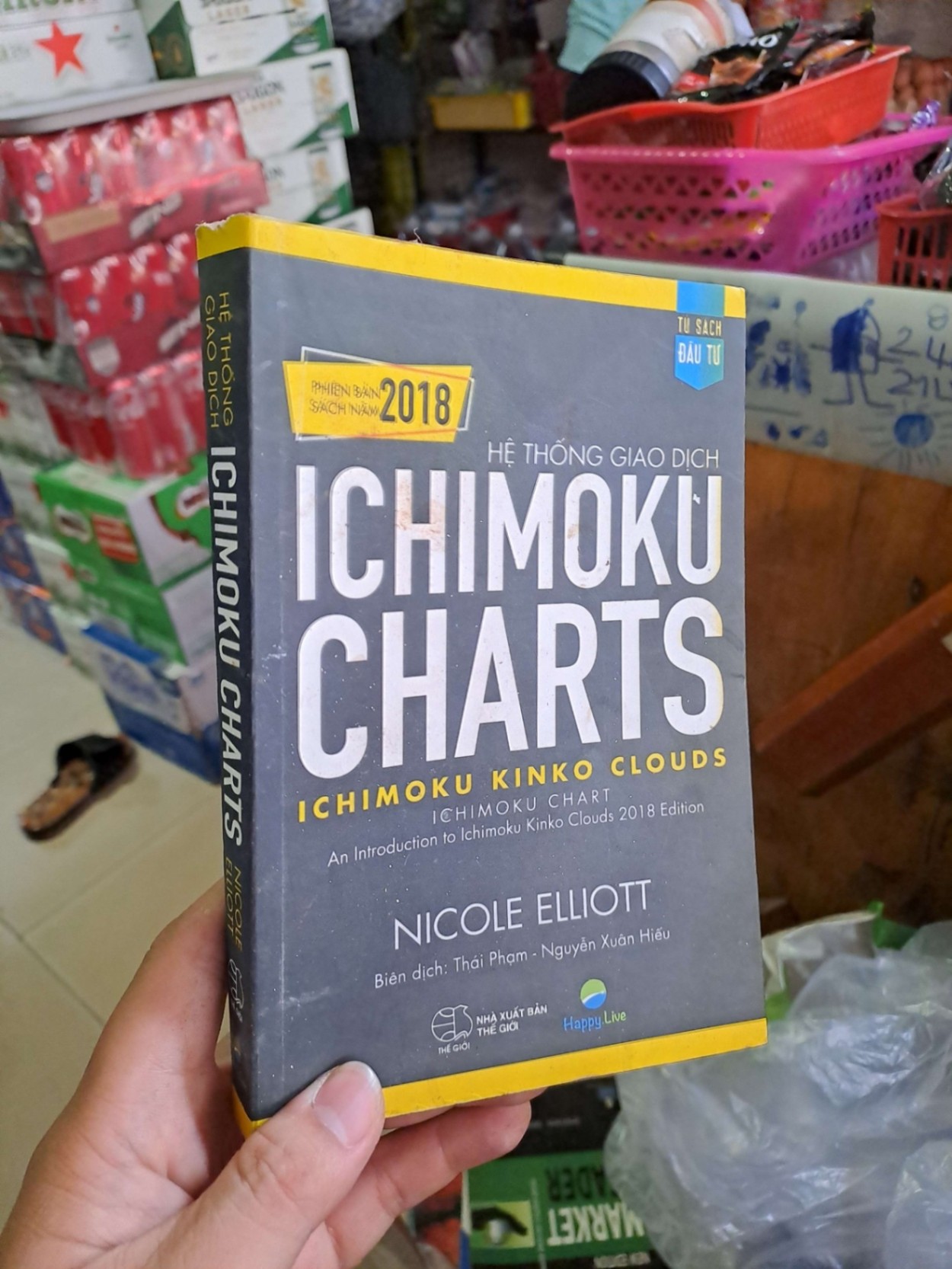 (fake) Hệ thống giao dịch Ichimoku Charts - Nicole Elliott SÁCH ĐỒNG GIÁ 9K HCM0910