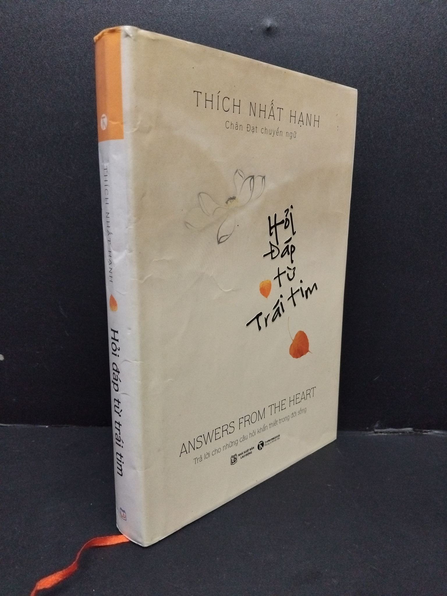 Hỏi đáp từ trái tim (bìa cứng) mới 90% ố bẩn nhẹ có viết trang đầu 2019 HCM1008 Thích Nhất Hạnh TÂM LINH - TÔN GIÁO - THIỀN (NSX)