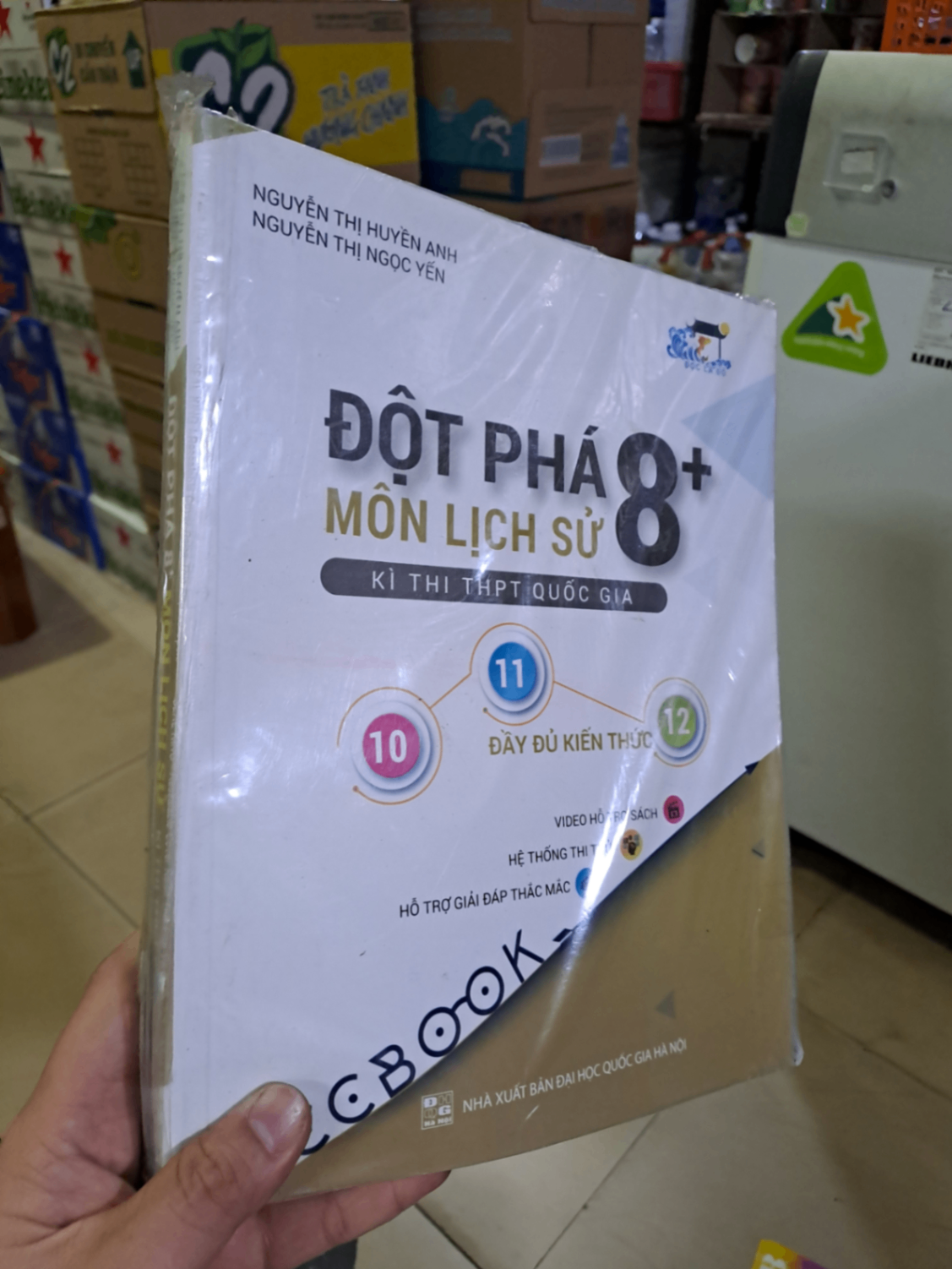 Đột phá môn lịch sử 8+ kì thi THPT quốc gia mới 90% HCM0808 GIÁO KHOA