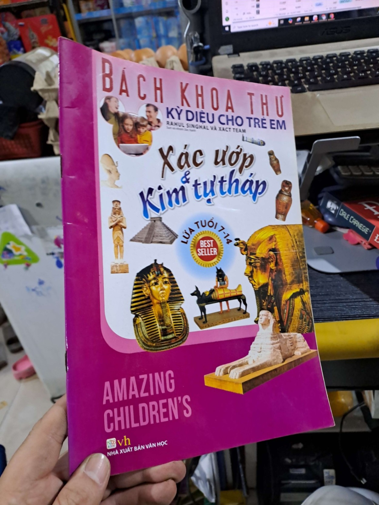 Bách Khoa Thư Kỳ Diệu Cho Trẻ Em - Xác Ướp & Kim Tự Tháp Lứa Tuổi 7-14 - Rahul Singhal, Xact Team - - MẸ VÀ BÉ - HCM3012 (NSX)